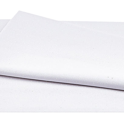 Morning Mist VII - White on White Dots 2 Yard Cut