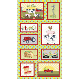 Rise 'N Shine - Farm Boxes Multi Panel
