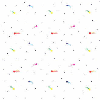 Imagine - Shooting Stars Offwhite Yardage