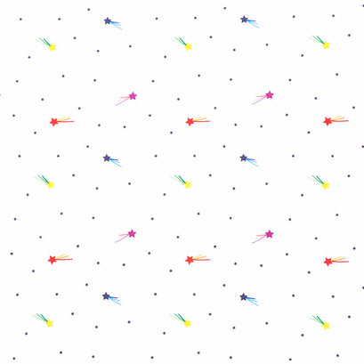 Imagine - Shooting Stars Offwhite Yardage