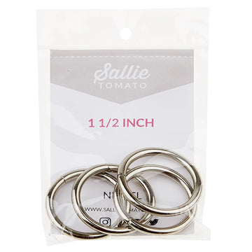Sallie Tomato 1-1/2" O-Rings - Nickel Alternative View #1