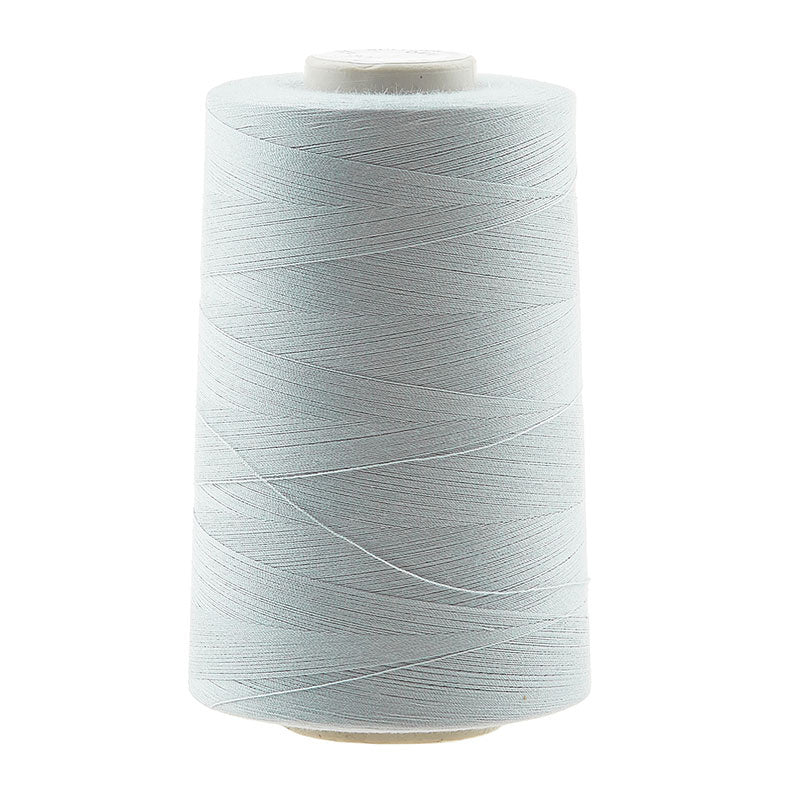 4 PACK of 6000 Yard (each) Spools LIGHT Gray Sewing Thread All
