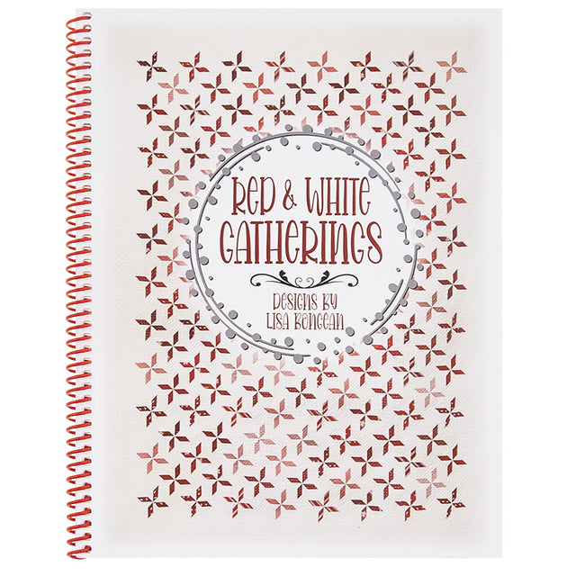Red & White Gatherings Book Primary Image