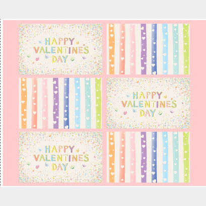 Monthly Placemat Panels - February Valentine's Placemat Multi Panel