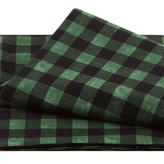 Lake Adventure - Buffalo Plaid Green 3 Yard Cut