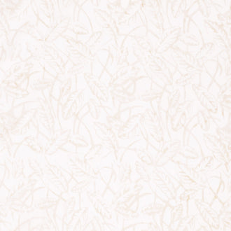 Tonga Batiks - Vanilla Tossed Leaves Dove Yardage