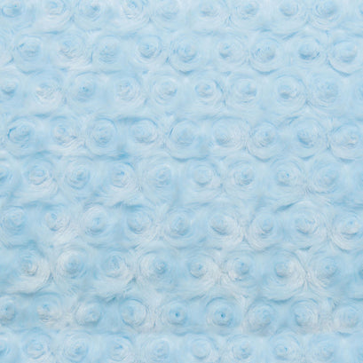 Luxe Cuddle® - Rose Baby Blue Minky Yardage