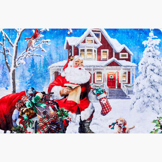 Cuddle® Prints - Ol 'St. Nick December Digitally Printed Panel