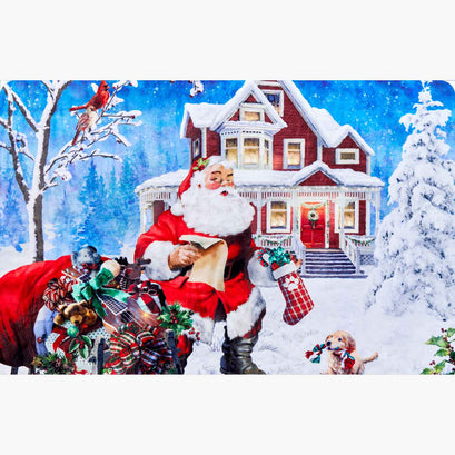 Cuddle® Prints - Ol 'St. Nick December Digitally Printed Panel