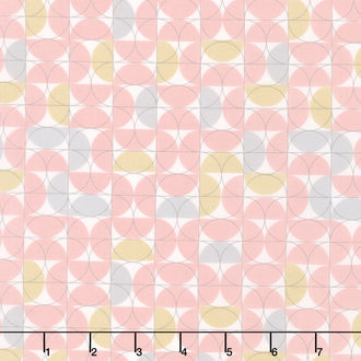Rancho Relaxo - Keyline Shell Pink Yardage