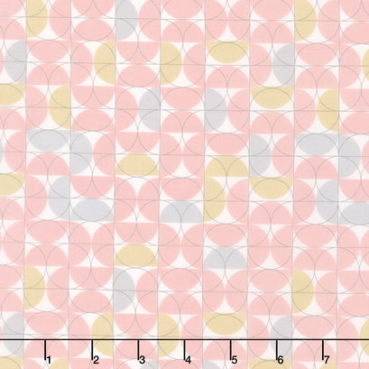 Rancho Relaxo - Keyline Shell Pink Yardage
