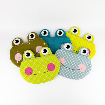 Digital Download - Frog Zippy Critter Pouch Pattern Alternative View #2