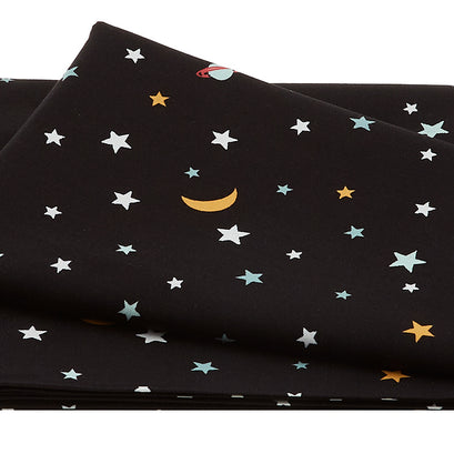 Super Fred - Galactic Glow-in-the-Dark Black 2 Yard Cut