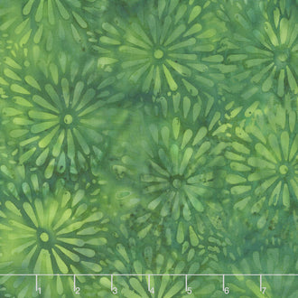 Fairy Slipper Batiks - Mum Lemon Lime Yardage