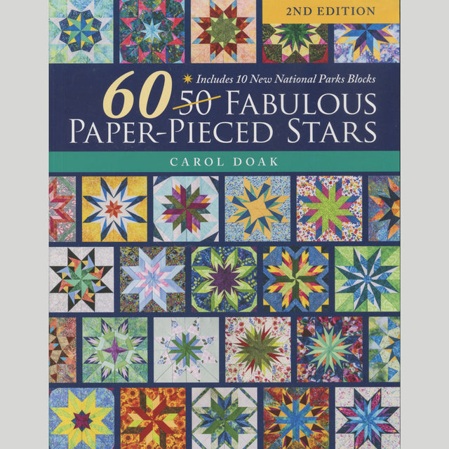 60 Fabulous Paper-Pieced Stars, 2nd Edition Book Primary Image