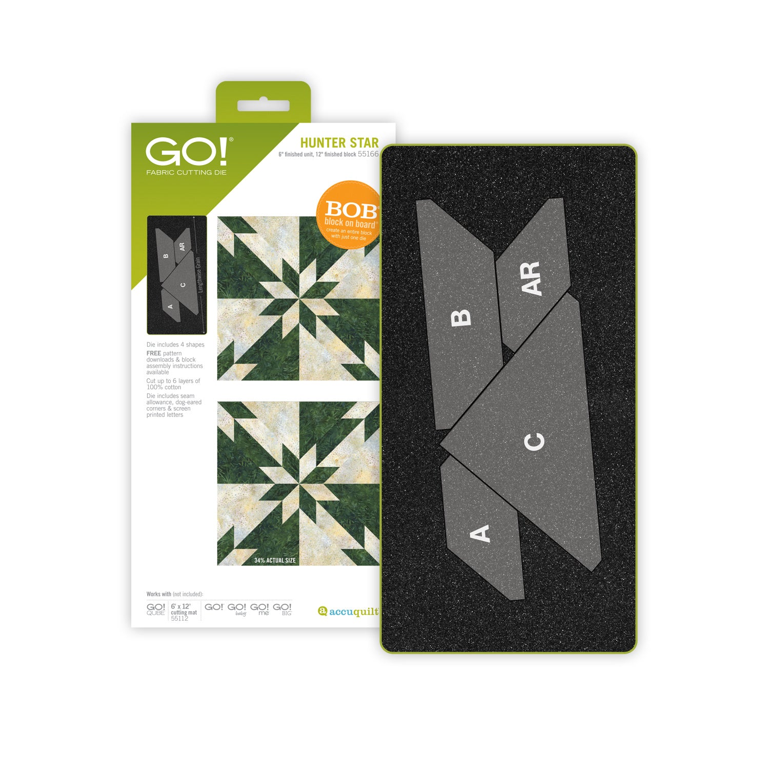 Accuquilt GO! Hunter Star - 6