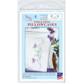 Butterflies & Flowers Embroidery Pillowcase Set