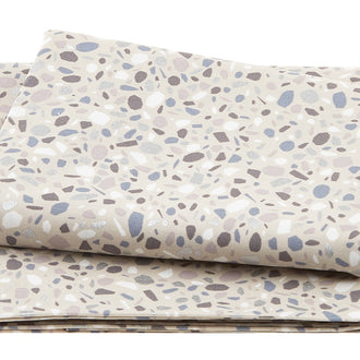 Silverstone: Neutral Dawn - Stone Mosaic Metallic 2 Yard Cut