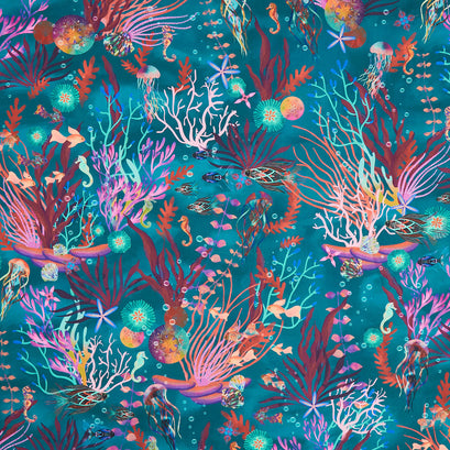 Oceanica - Water Teal Yardage