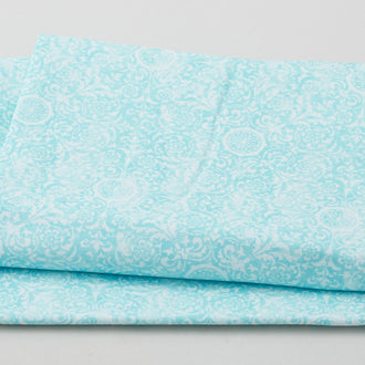 Tiled Perfection Blender - Turquoise 2 Yard Cut