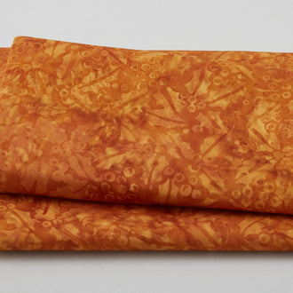 Winter's Foliage Batiks - Holly Leaves Smore 2 Yard Cut