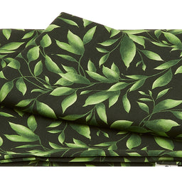Catalina Ultra Violet Favorites - Leaves Midnight Green 2 Yard Cut Primary Image