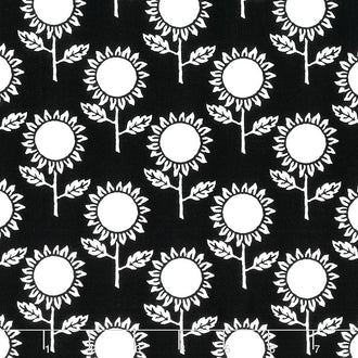 Art Journal - Sunflower Black Yardage
