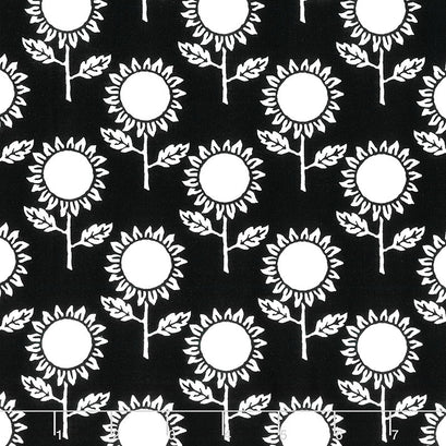 Art Journal - Sunflower Black Yardage