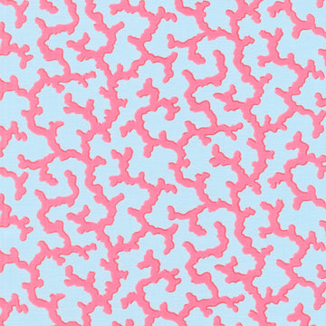 Kaffe Fassett Collective - February 2024 - Coral - Duckegg Yardage Primary Image