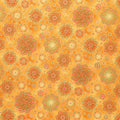 Jeweled Leaves - Medallions Amber Yardage Primary Image
