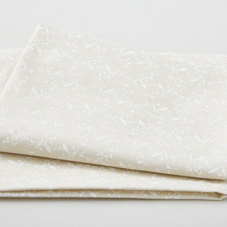Neutral Notes - Birds on Branch French Vanilla 2 Yard Cut