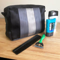 Dapper Dopp Seat Belt Kit - Large Black & Grey Primary Image