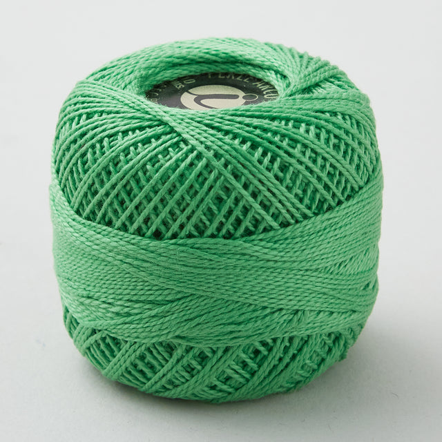 Iris #8 Perle Cotton 10 Gram Ball - Emerald Green Primary Image