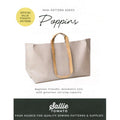 Poppins Tote Kit - Paradise Cork with Brown Weave Faux Leather Alternative View #2