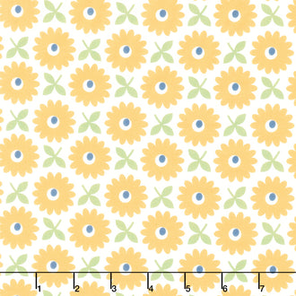 Home Town - Heirloom 108" Wide Backing Daisy