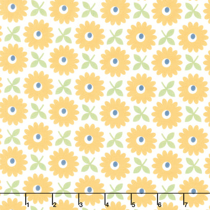 Home Town - Heirloom 108" Wide Backing Daisy