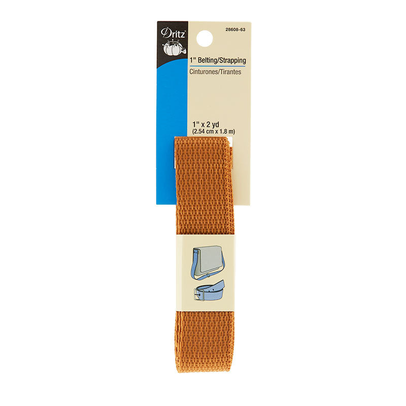 1" Polypro Purse Strapping - Russet Primary Image