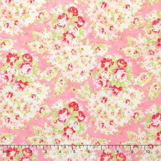 Lola - Paisley Pink Yardage