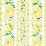 Lemon Bouquet - 11" Stripes Lemon Yardage Primary Image