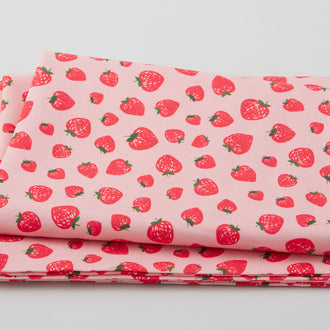 Kiss the Cook - Strawberry Jam Shell 2 Yard Cut