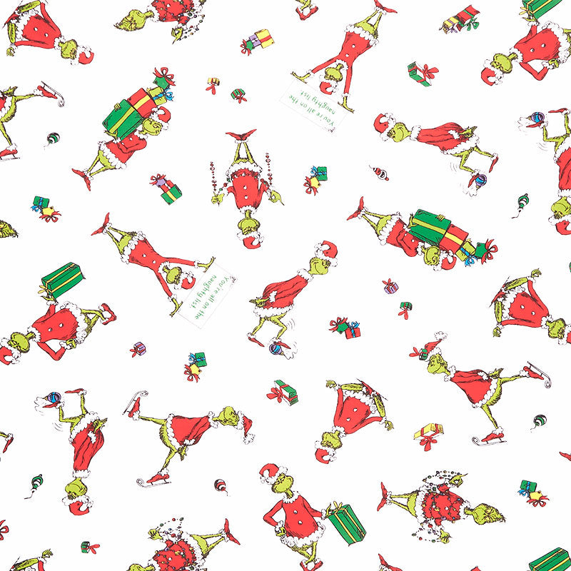 How the Grinch Stole Christmas - Grinch Holiday Yardage