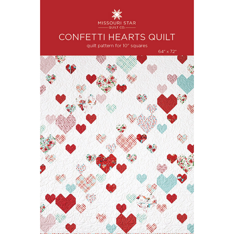 Confetti Hearts Quilt Pattern by Missouri Star Primary Image