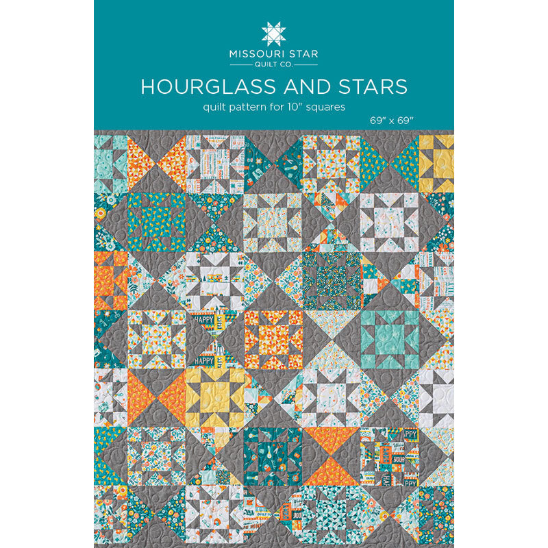 Hourglass and Stars Quilt Pattern by Missouri Star Traditional | Missouri Star Quilt Co.