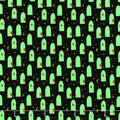 Hey Bootiful - Sheet Ghosts Charcoal Glow in the Dark Yardage Alternative View #1