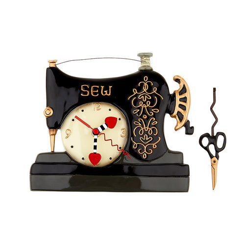 Vintage Stitch Clock Primary Image