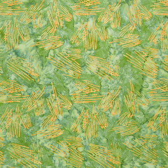 Chromatic Batiks - Lines Green Ivy Yardage
