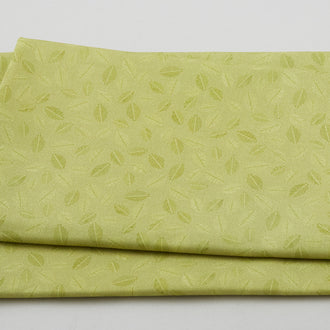 Belle Chasse Favorites - Tonal Leaves Green 2 Yard Cut