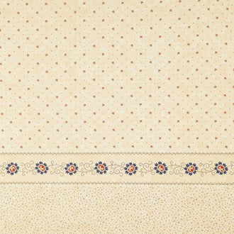 Freedom Road - Celebration Border Tan Multi Yardage