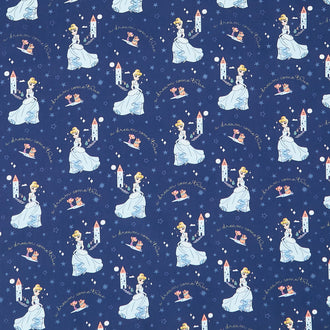 Disney - Princess Princess Cinderella Navy Yardage