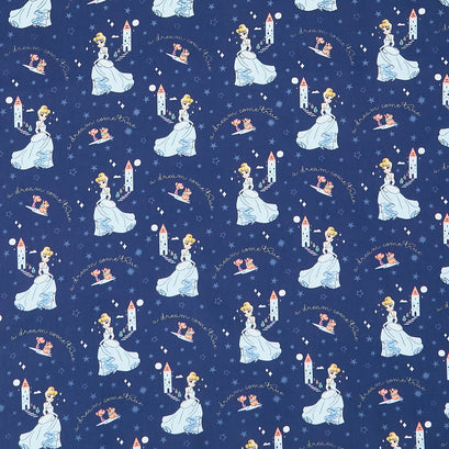 Disney - Princess Princess Cinderella Navy Yardage